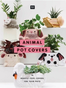 Rico Animal Pot Covers Crochet Pattern Book
