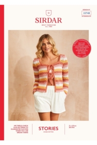 Sirdar Knitting Pattern 10748 Cardigan In Stories DK