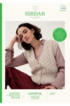 Sirdar Loveful 100% Recycled Knitted Vest  Tweed Blend DK Yarn