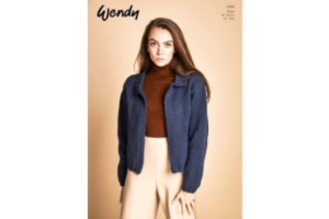 Wendy Wool Knitting Pattern 6165 - Jacket