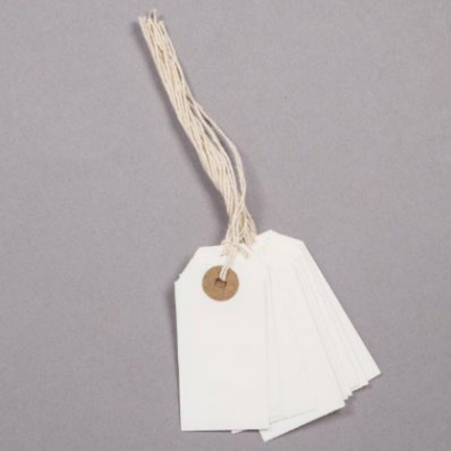 White Gift Tags 10pk
