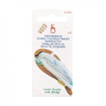 Yarn Bobbin: Wooden: Fish Shaped: Small: 3 Pieces