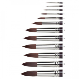 Galeria Acrylic Long Handle Brush - Round