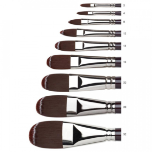 Galeria Acrylic Long Handle Brush - Filbert