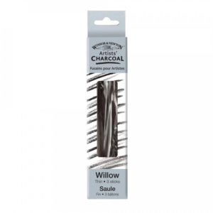 Winsor & Newton Artists' Charcoals - Thin 3 Sticks