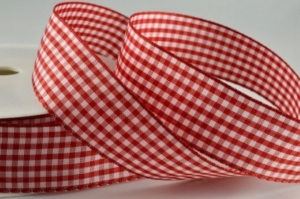 Gingham Ribbon 3 Metres