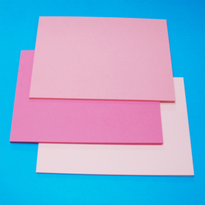 Pack of 60 Sheets of A5 Card - 3 Pinks