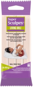 Super Sculpey Living Doll Clay  454G / 1lb