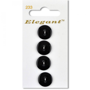 Sirdar Elegant Buttons - Black 16mm