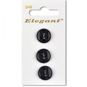 Sirdar Elegant Buttons - Black 16mm