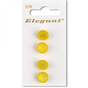 Sirdar Elegant Buttons - Yellow 11mm
