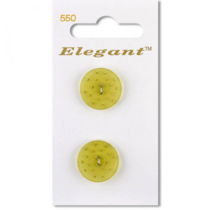 Sirdar Elegant Buttons - Green 2-HL 16mm