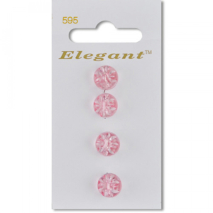 Sirdar Elegant Buttons - Pink 2-HL 22mm