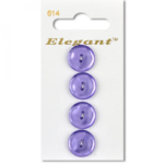 Sirdar Elegant Buttons - Violet 16mm