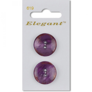 Sirdar Elegant Buttons - Purple 22mm