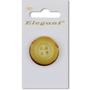 Sirdar Elegant Buttons - Tan 4-Hole 32mm