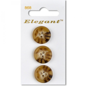 Sirdar Elegant Buttons - Tan 19mm