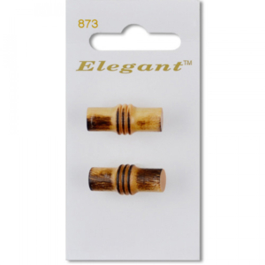 Sirdar Elegant Buttons - Burnt Wood 25mm