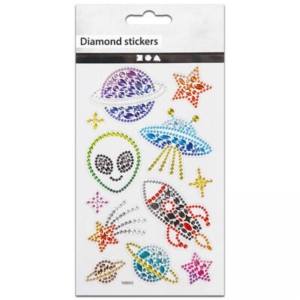 Diamond Stickers Outer Space