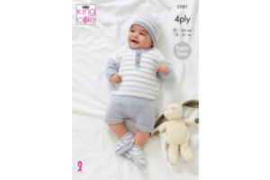 King Cole Knitting Pattern 5981