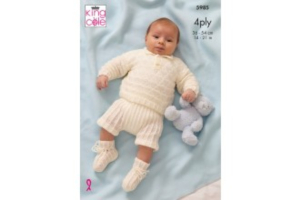 King Cole Knitting Pattern 5985