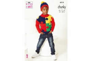 King Cole Knitting Pattern 6018