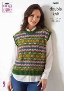 King Cole Knitting Pattern 6019