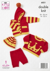 King Cole Pattern 6021