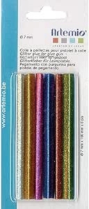 Artemio Glitter Glue Sticks Refill Pack x 6