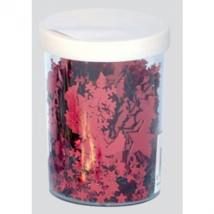 Christmas Confetti Shape Shaker 3 Asst Colours