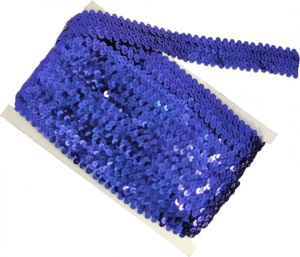 Stretch Sequins 3 Rows By The Metre