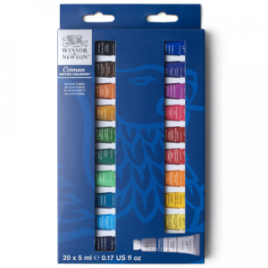 Cotman Watercolour Starter Set 20 x 5ml