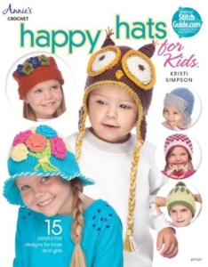 Annies Crochet Happy Hats for Boys & Girls Pattern Book