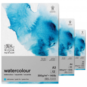 Winsor & Newton Watercolour Gummed Pad 140lb/300gsm