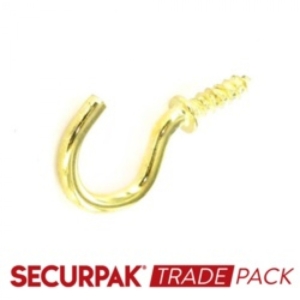Cup Hook 38mm Brass Plated