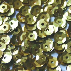 Paper Cellar Embellishments - Gold Round Sequins