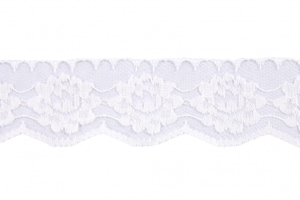 Trim Lace Nylon Ivory