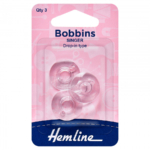 Hemline Plastic Bobbin: Singer/Class 66k