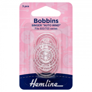 Hemline Plastic Bobbin: Singer 600/700 Series
