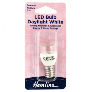 Hemline Sewing Machine Bulb: LED: 220V: Screw-In