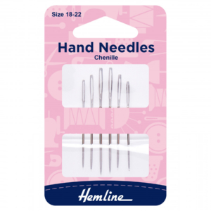 Hemline Hand Sewing Needles Chenille Size 18-22
