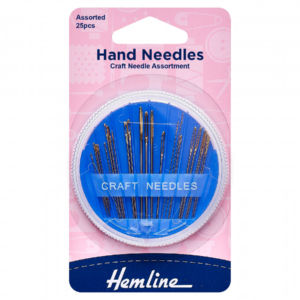 Hemline Hand Sewing Needles Compact - Craft Assortment