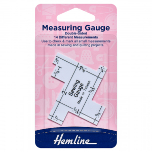 Hemline Double Sided Measuring Gauge