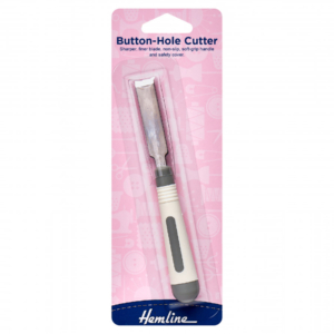 Hemline Soft Grip Button-Hole Cutter
