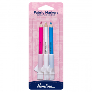 Hemline Fabric Marker Set with Brushes