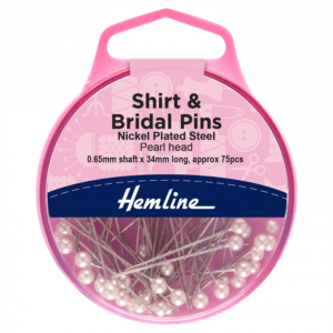 Hemline Shirt & Bridal Pins - 34mm