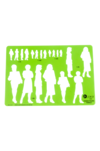 Jakar Human Figure Template - Female