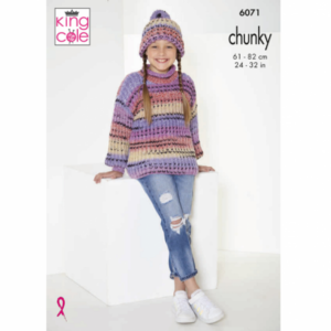 King Cole Knitting Pattern 6071