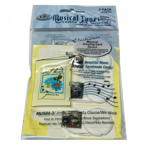 Royal & Langnickel Create A Card Musical Tunes - Jingle Bell / Santa Claus / We Wish