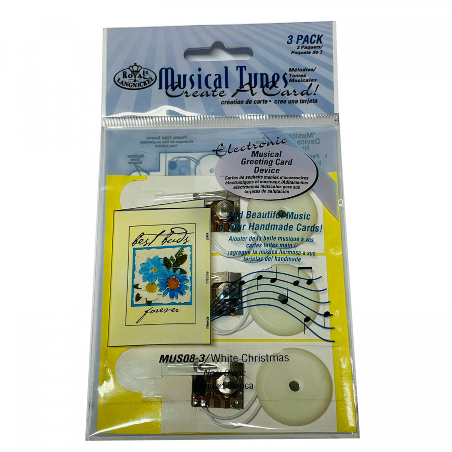 Royal & Langnickel Create A Card Musical Tunes - White Christmas